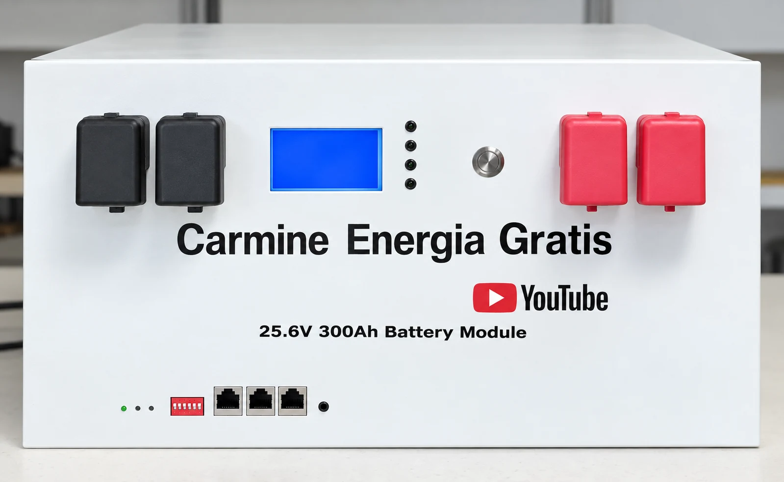 Carcasa CEG de 25,6 V · foto con texto restaurado