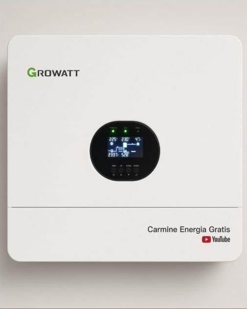 Growatt 6 kW – Carmine Energia Gratis (foto reale CEG, non generica)