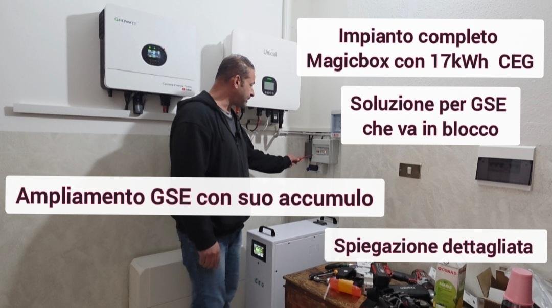 Growatt con Magic Box in installazione