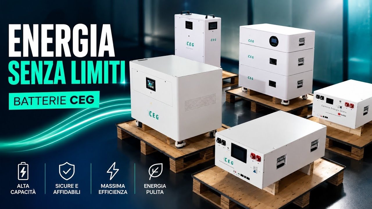 CEG batteries Carmine Energia Gratis