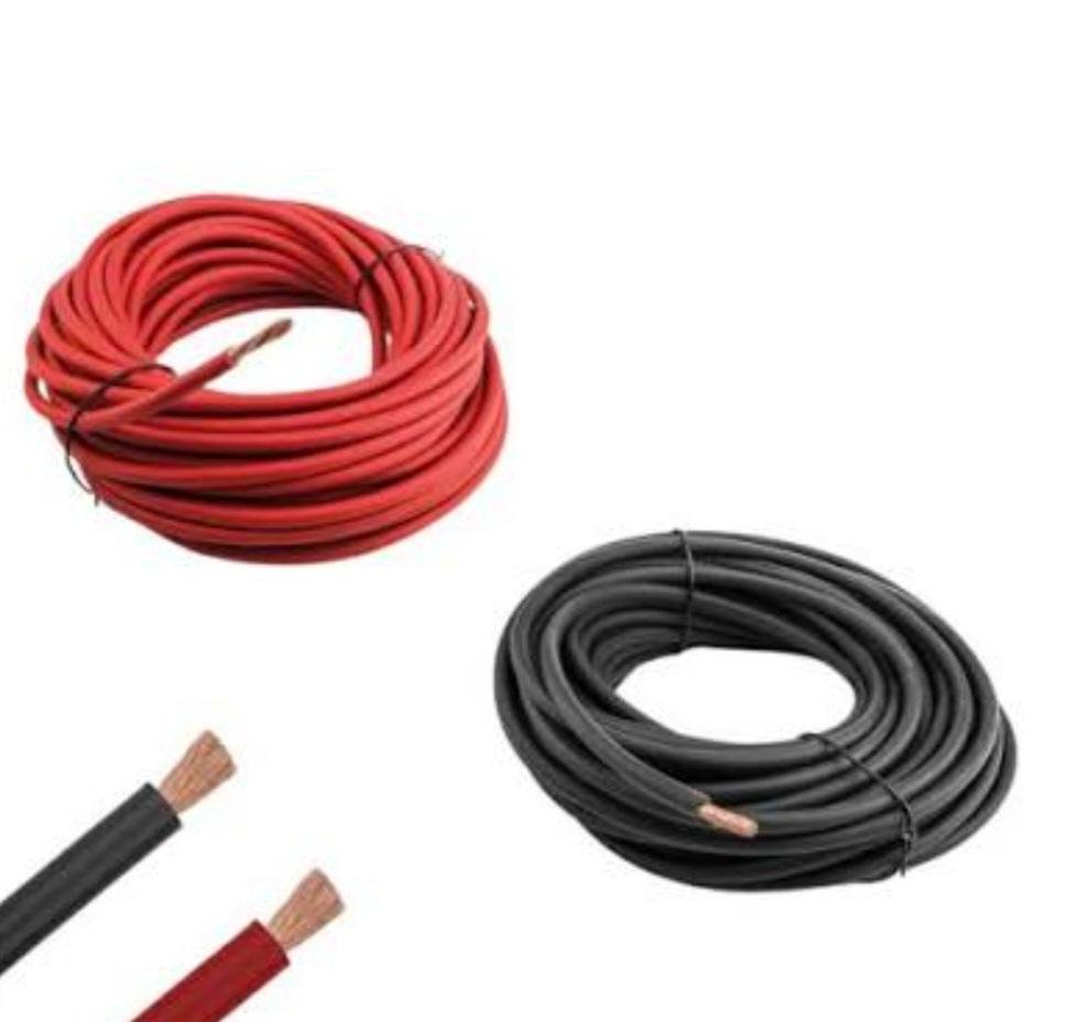 Bobine cavo copper rosso e nero