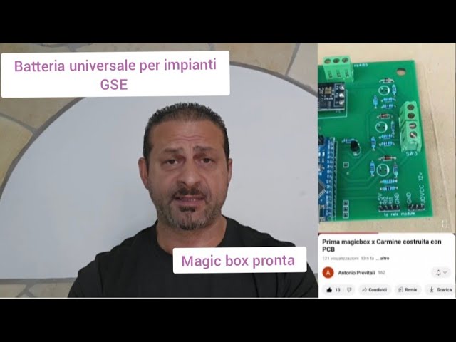 Locandina: Magic box pronta per fotovoltaico GSE