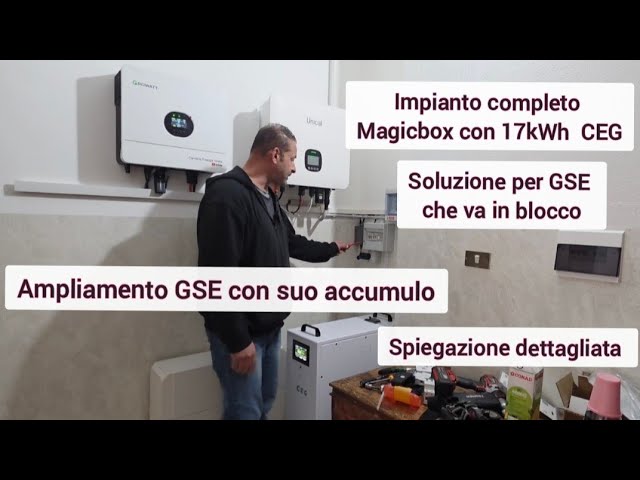 Locandina: Magicbox su GSE con suo accumulo