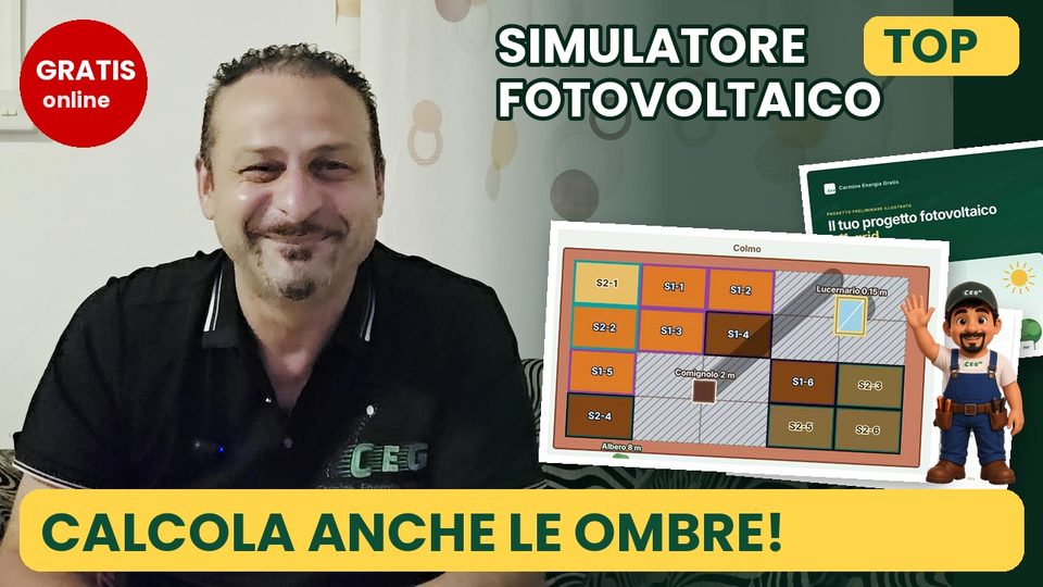Simulador fotovoltaico TOP: sombras, strings y optimizadores calculados gratis
